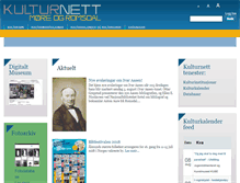 Tablet Screenshot of mr.kulturnett.no